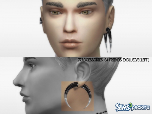 Серьги_Friends exclusive Set от The 77 sims