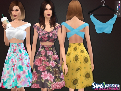 Сет одежды 42 - Spring sexy set от sims2fanbg