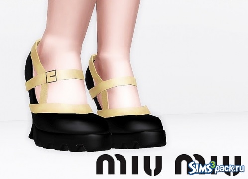 Туфли Miu Miu Fall 2013 3D Shoes от Mrantonieddu