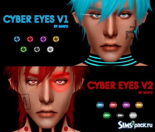 Линзы Cyber Eyes от Mayu