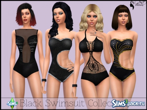 Коллекция купальников "Black" от SimGirlNextDoor