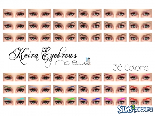 Женские брови Keira Eyebrows от Ms Blue