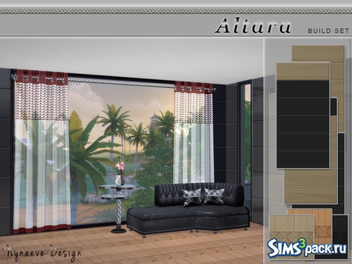 Окна, двери и напольные покрытия "Altara Build Set" от NynaeveDesign