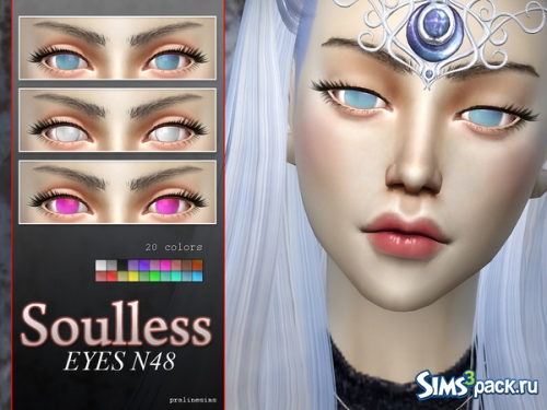 Линзы Soulless Eyes, N48 от Pralinesims