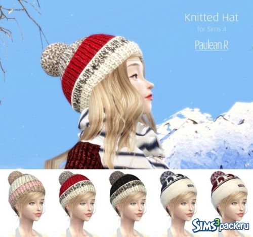 Вязаная шапка Roots Knitted Hat