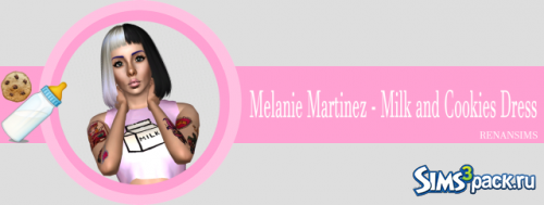 Платье Melanie Martinez - Milk and Cookies от Renansims