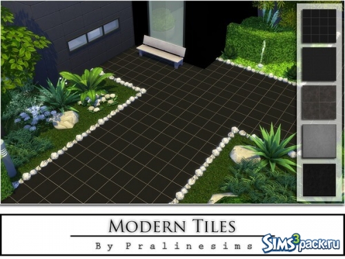 Плитка Modern Tiles от PralineSims