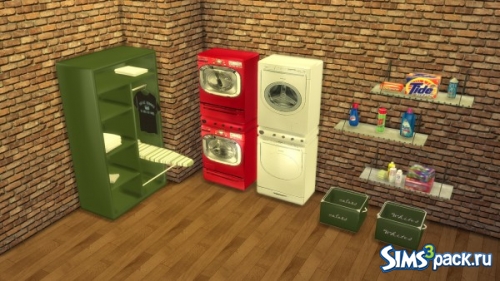 Декор Washing room от Leo 4 Sims
