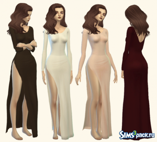 одежда - The Sims 4: Женская выходная одежда - Страница 3 6281161d13_tumblr_nzgvikcgsr1umswg6o1_540