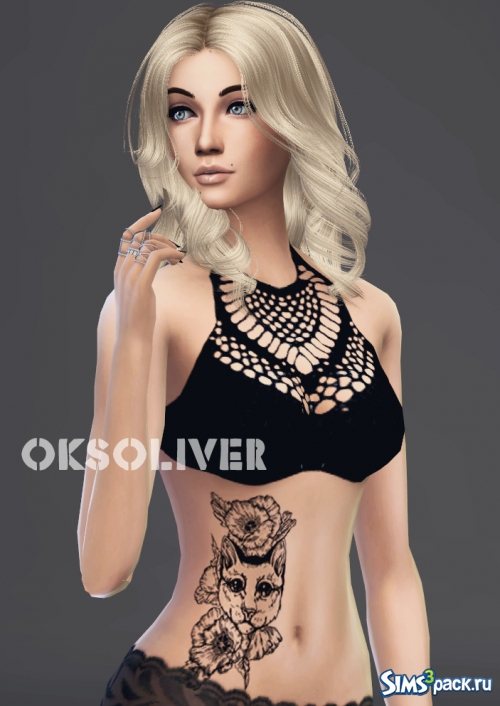 Татуировка на живот от OksOliver
