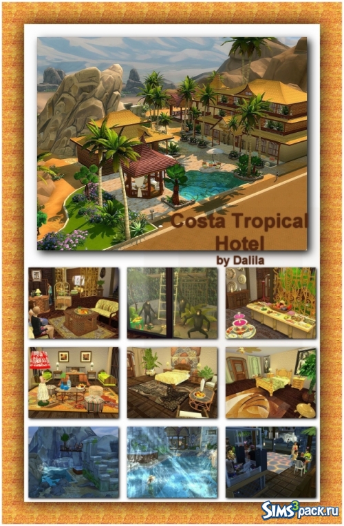 Тропический отель от Dalila
