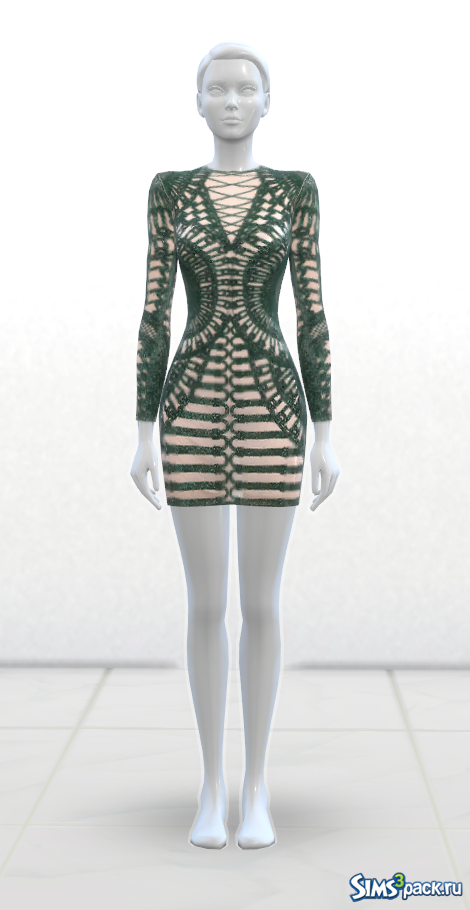 Платье Balmain от GreenApple18r