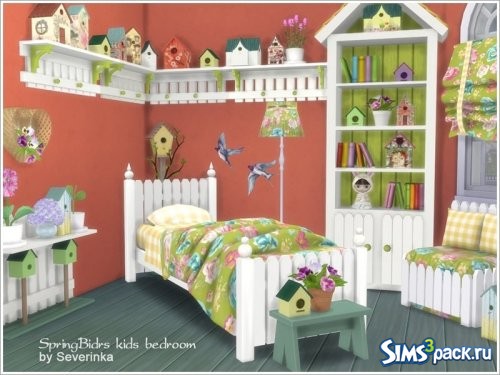 Детская спальня Spring Birds