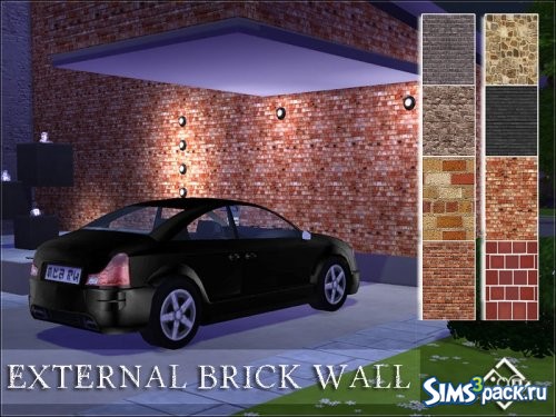 Кирпичные стены External Brick Walls 
