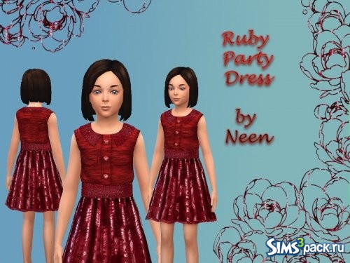 Детское платье Ruby от neenornina