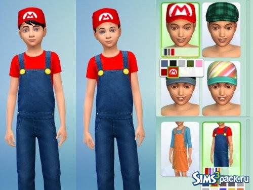Детский костюм Super Mario