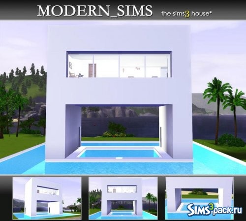 Дом White Box от Modern_Sims