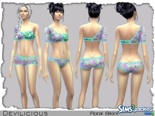 Сет бикини Floral Bikini Set