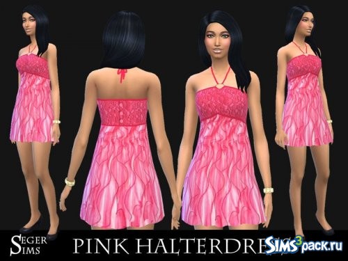 Платье Pink Halter от SegerSims