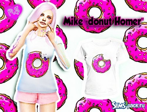 Mike "donut Homer"/Майка ''Пончик Гомера''