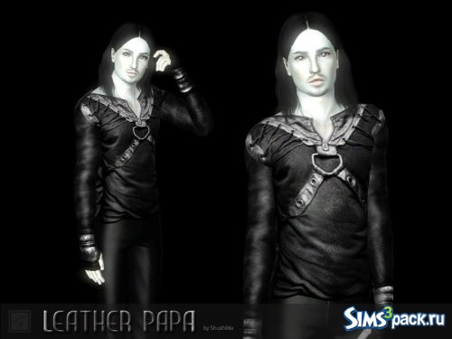 Рубашка Leather Papa