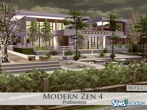 Дом Modern Zen 4 от Pralinesims