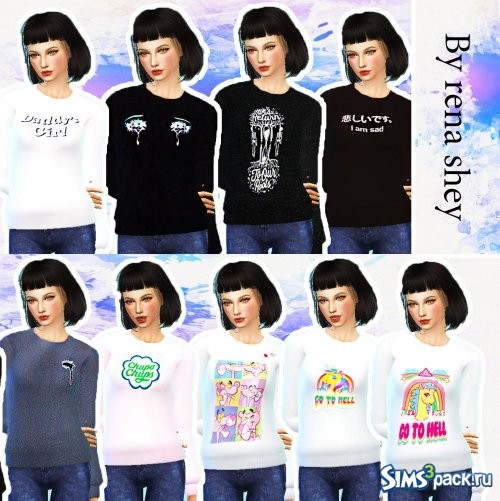 Uni-sweatshirts/Уни-Свитшоты от Rena2002