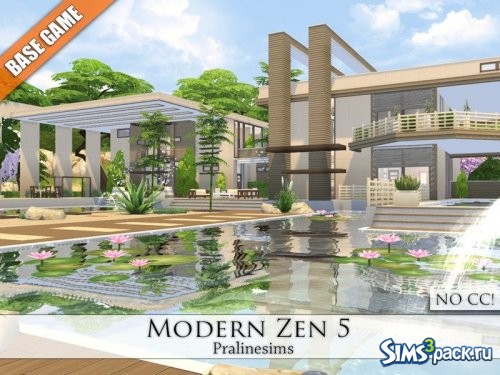 Дом Modern Zen 5 от Pralinesims
