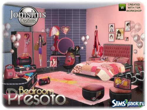 Спальня для девочек Presoto от jomsims