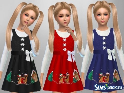 Рождественское платье от SweetDreamsZzzzz