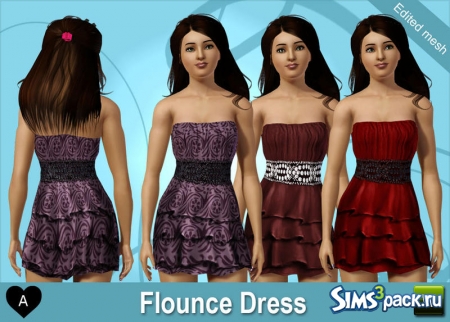 Платье Flounce от agapi r