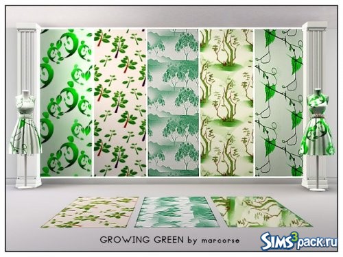 Текстуры Growing Green от marcorse