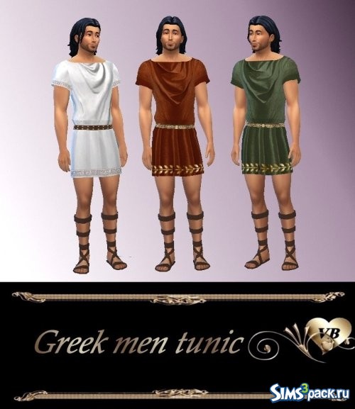 Греческая мужская туника. от LeonaLure
