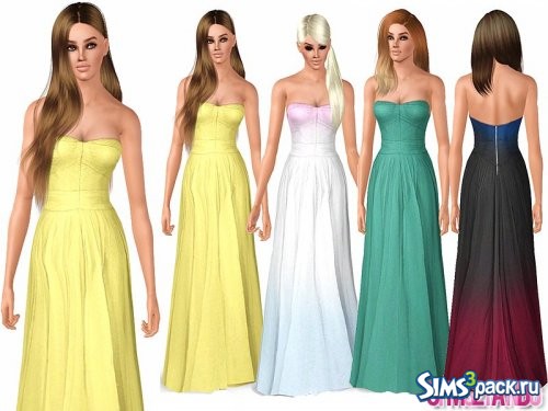 Платье Prom от sims2fanbg