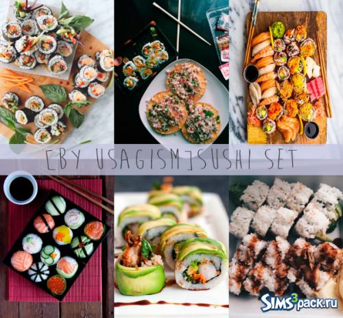 Постеры Sushi