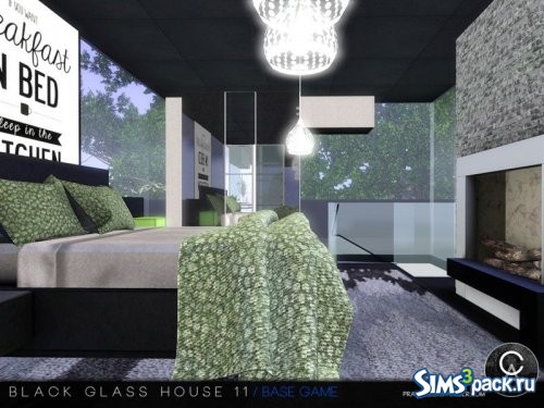 Дом Black Glass House 11