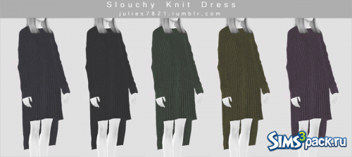 Платье Slouchy Knit 