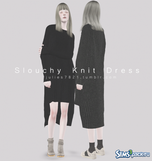 Платье Slouchy Knit 