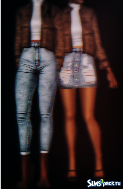 Джинсы и джинсовая юбка от annoyinglydarkblaze