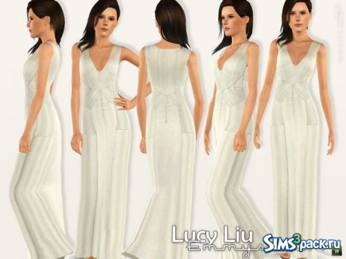 Платье Emmys 2014 - Lucy Liu