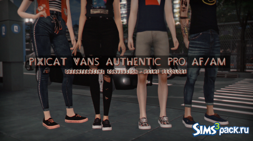 Кеды Vans Authentic Pro от dreamteamsims