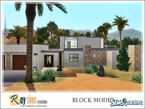 Дом Block Model