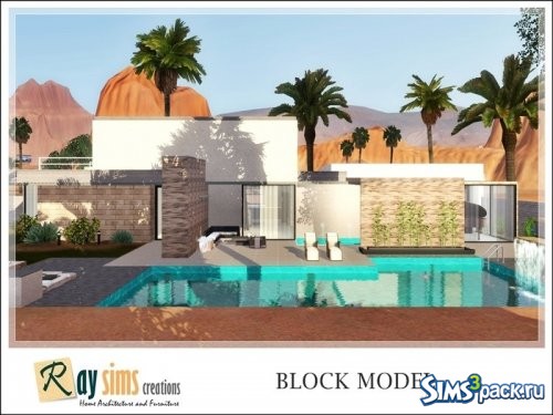 Дом Block Model