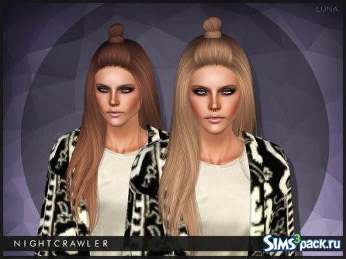 Прическа Luna от Nightcrawler Sims