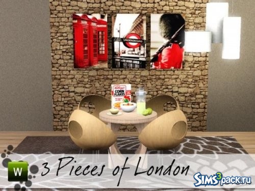Постеры 3 Pieces of London