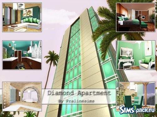 Апартаменты Diamond от Pralinesims