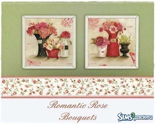 Картины Romantic Rose Bouquets от lillka