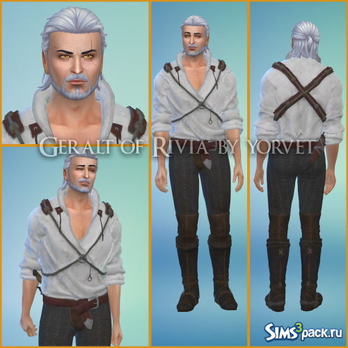 Сим Geralt of Rivia от yorvet