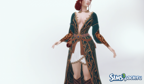 Платье Трисс Меригольд из The Witcher 3: Wild Hunt