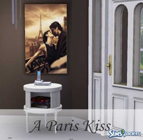 Картина A Paris Kiss
